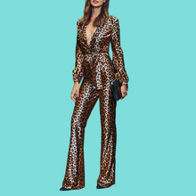 Load image into Gallery viewer, Cheetah Jumpsuit